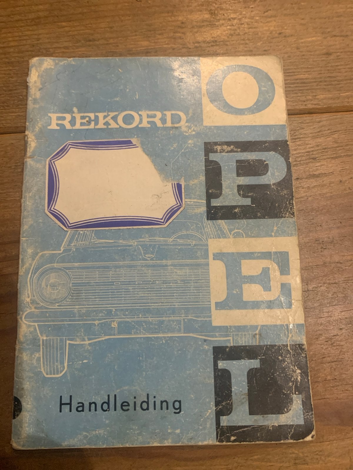 Opel Rekord Handleiding Mei 1965, Ophalen of Verzenden
