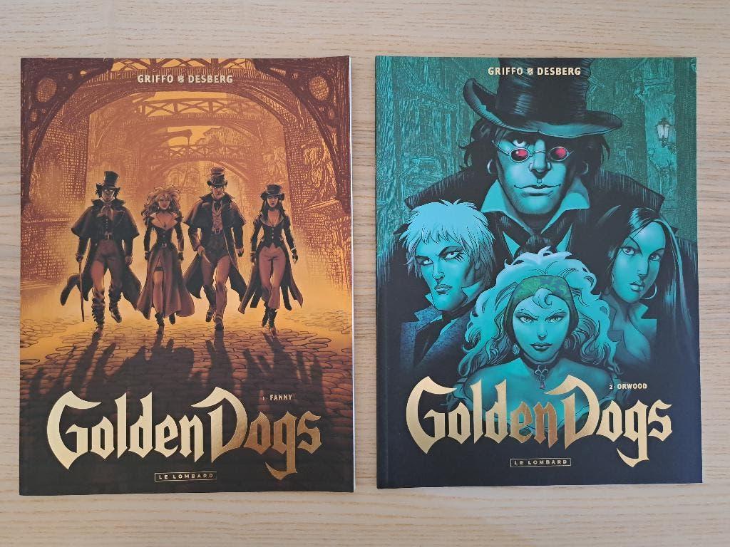 Golden Dogs 1/m 4 complete serie softcover, Complete serie of reeks, Ophalen of Verzenden, Zo goed als nieuw