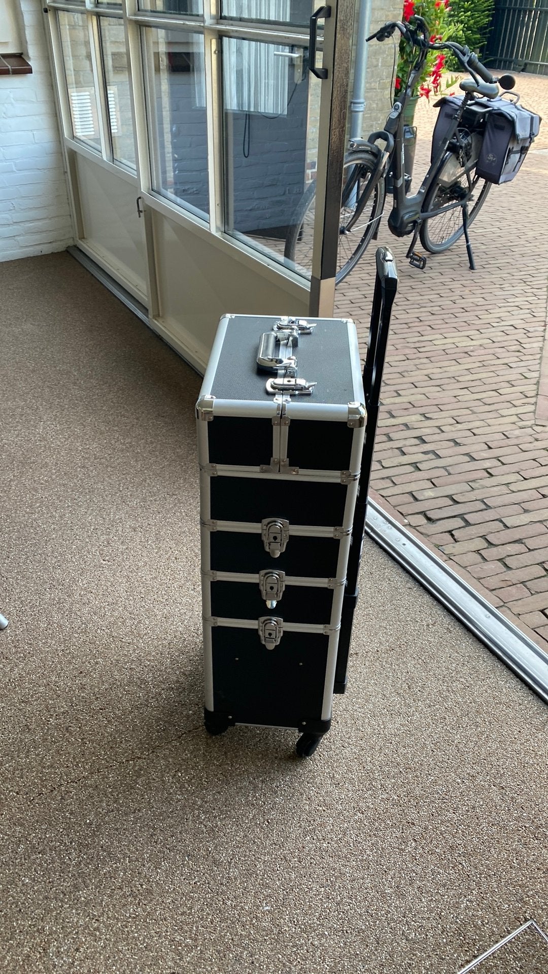 Kappers trolly, Ophalen, Gebruikt, Flightcase