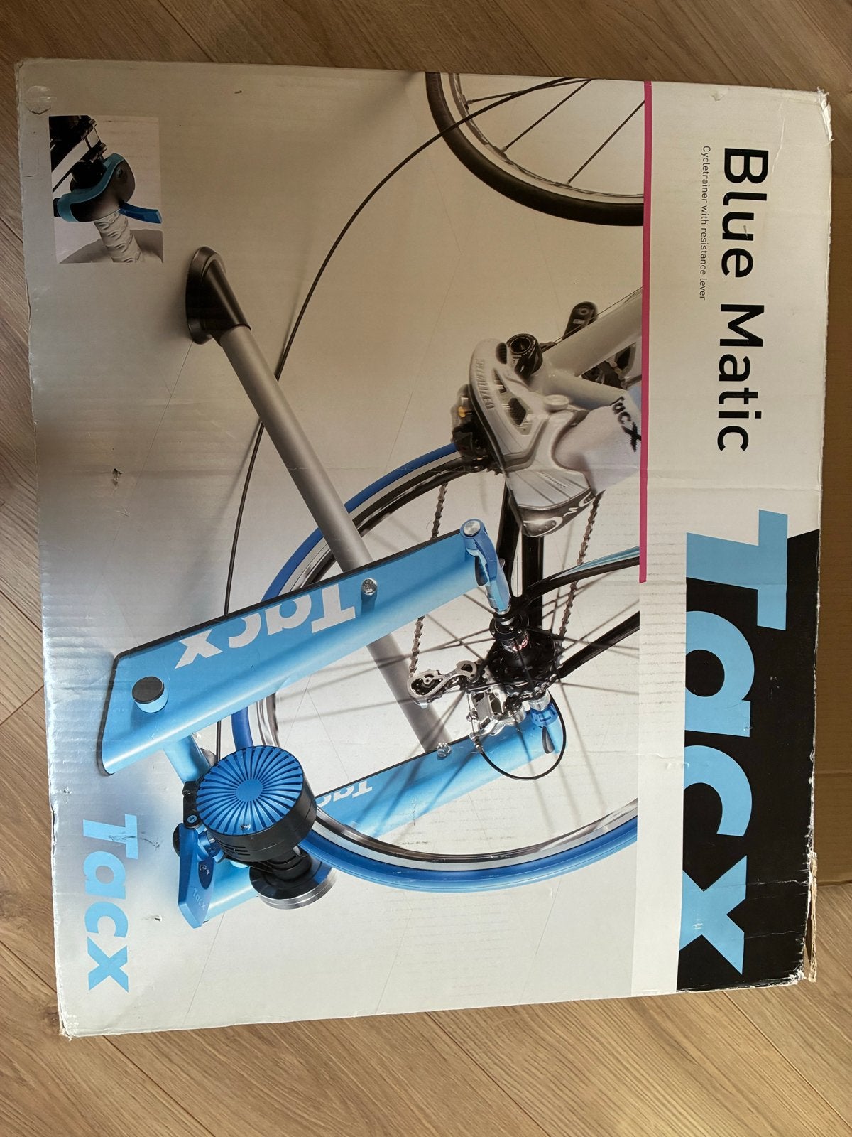 Tacx Blue Matic fietstrainer met trainerband, Ophalen of Verzenden, Gebruikt, Overige typen