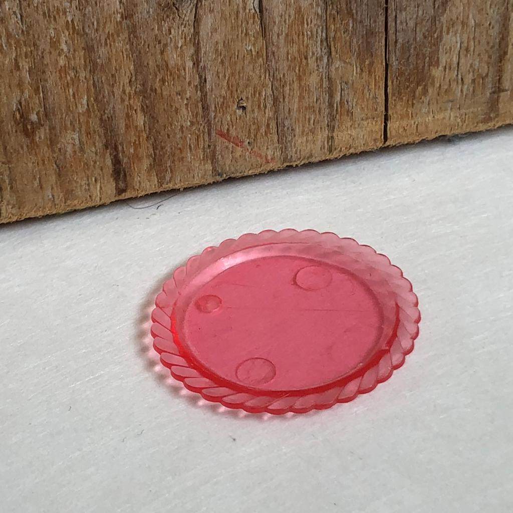 Roze bord voor Barbie poppenhuis, Ophalen of Verzenden, Zo goed als nieuw, Toebehoren