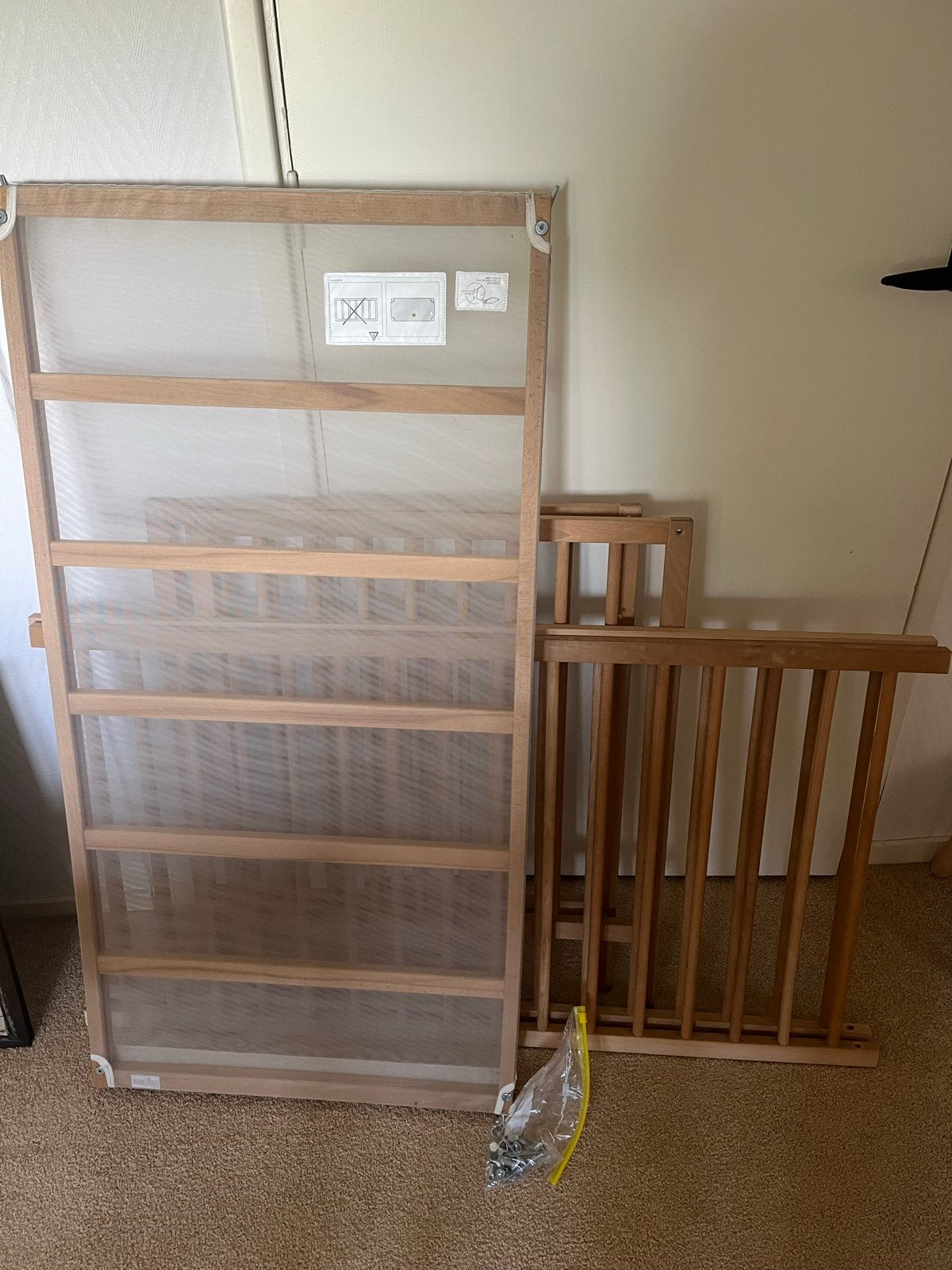 IKEA Sniglar Houten ledikant 60x120cm, Ophalen, Zo goed als nieuw, Ledikant
