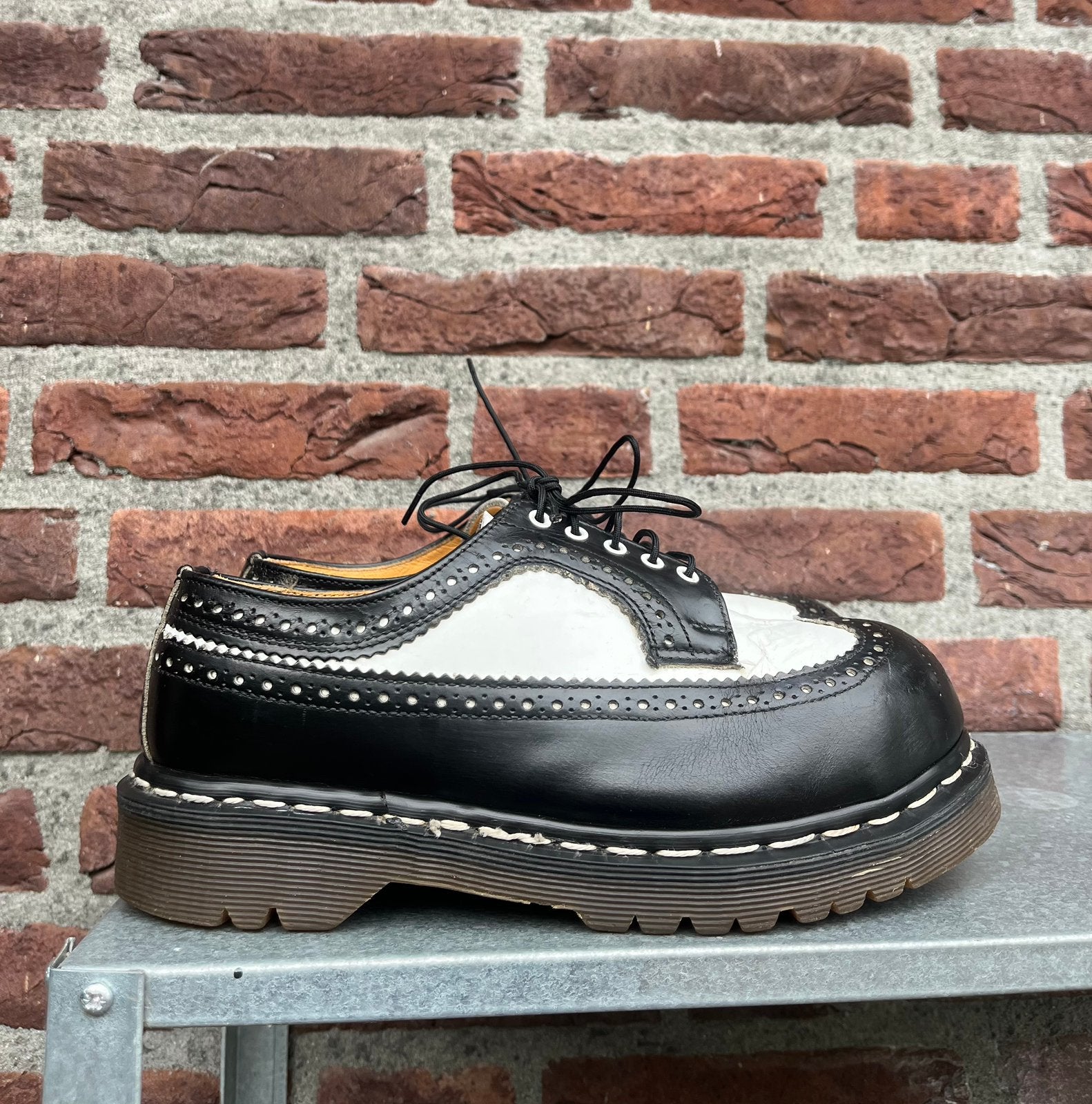 Dr. Martens 3989 MIE Brogue bex steel toe maat Uk 5/ Eu 38, Dr. Martens, -, Zwart, -