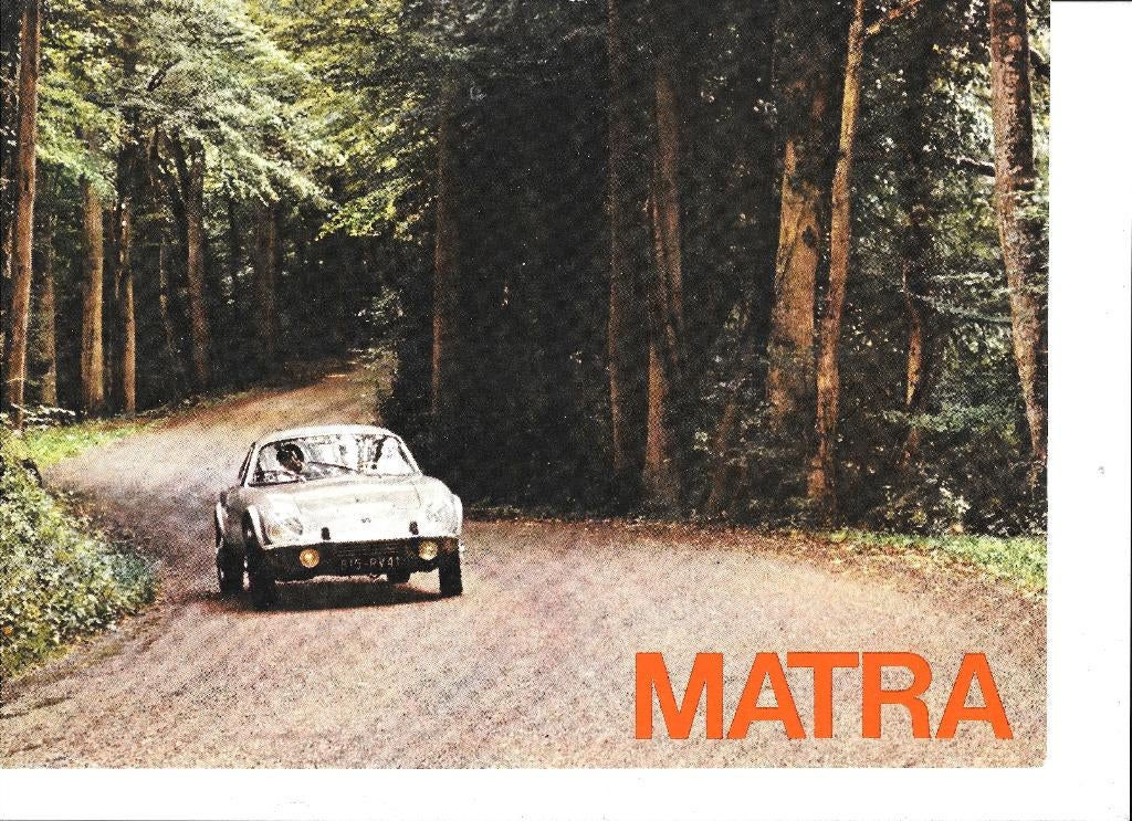 MATRA DJET 5(S),  1966, Ophalen of Verzenden, Zo goed als nieuw, Overige merken