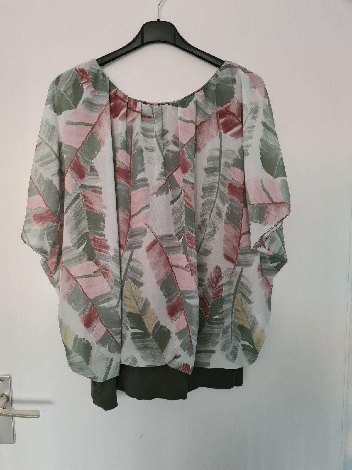 Mooie Ballontop, Kleding | Dames, Blouses en Tunieken, Nieuw, Maat 42/44 (L), Groen, Ophalen of Verzenden