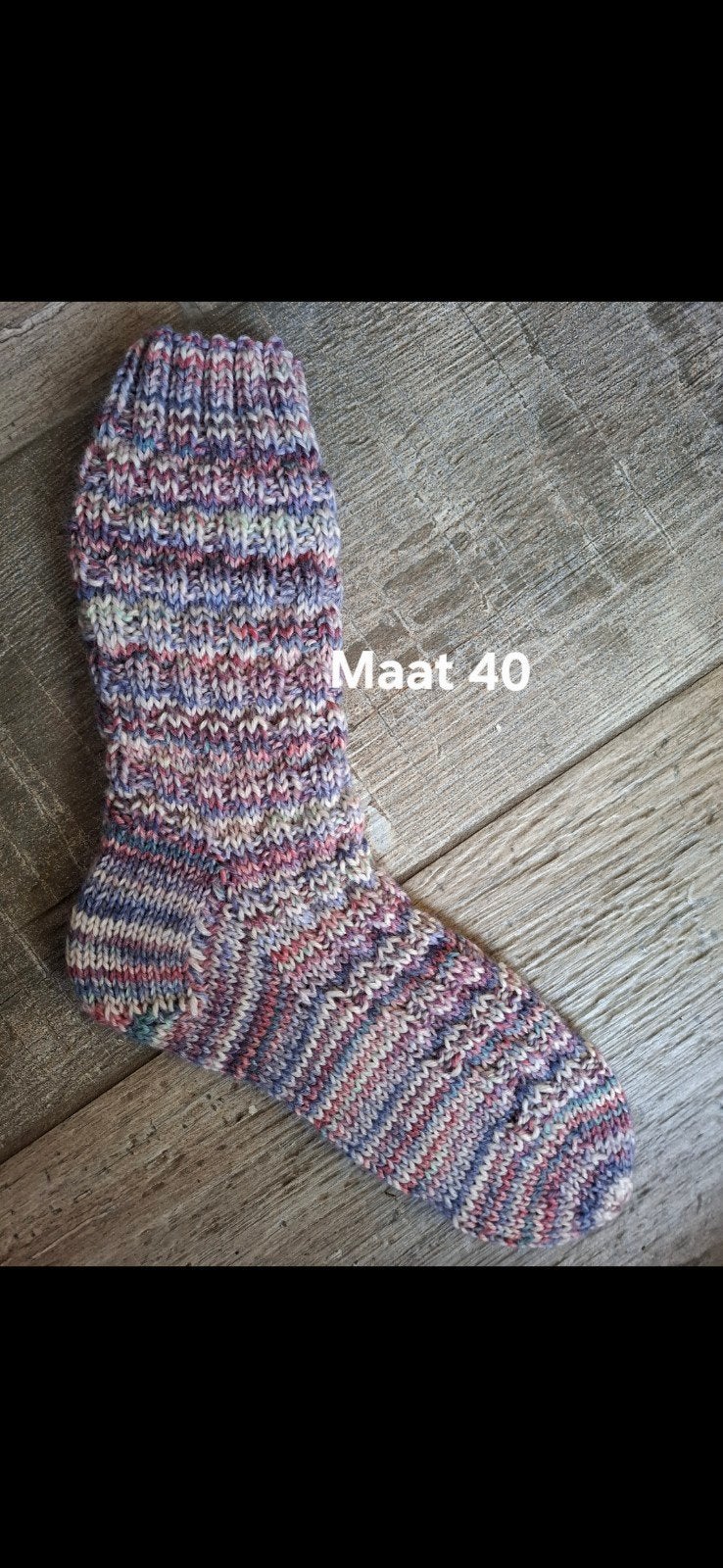Handgebreide dikke sokken maat 40., Sokken en Kniesokken, Overige kleuren, Nieuw, Ophalen of Verzenden