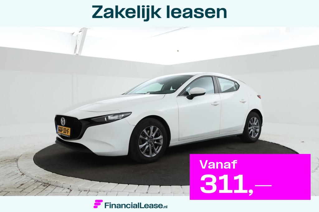 Mazda 3 2.0 e-SkyActiv-G M Hybrid 122 Head Up! Navigatie, Ai, Voorwielaandrijving, Stof, Euro 6, 4 cilinders