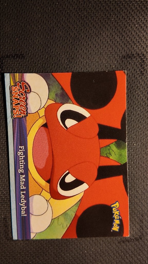 screen snaps fighting mad ledyba  topps | Pokemon kaart, Ophalen, Zo goed als nieuw, Losse kaart