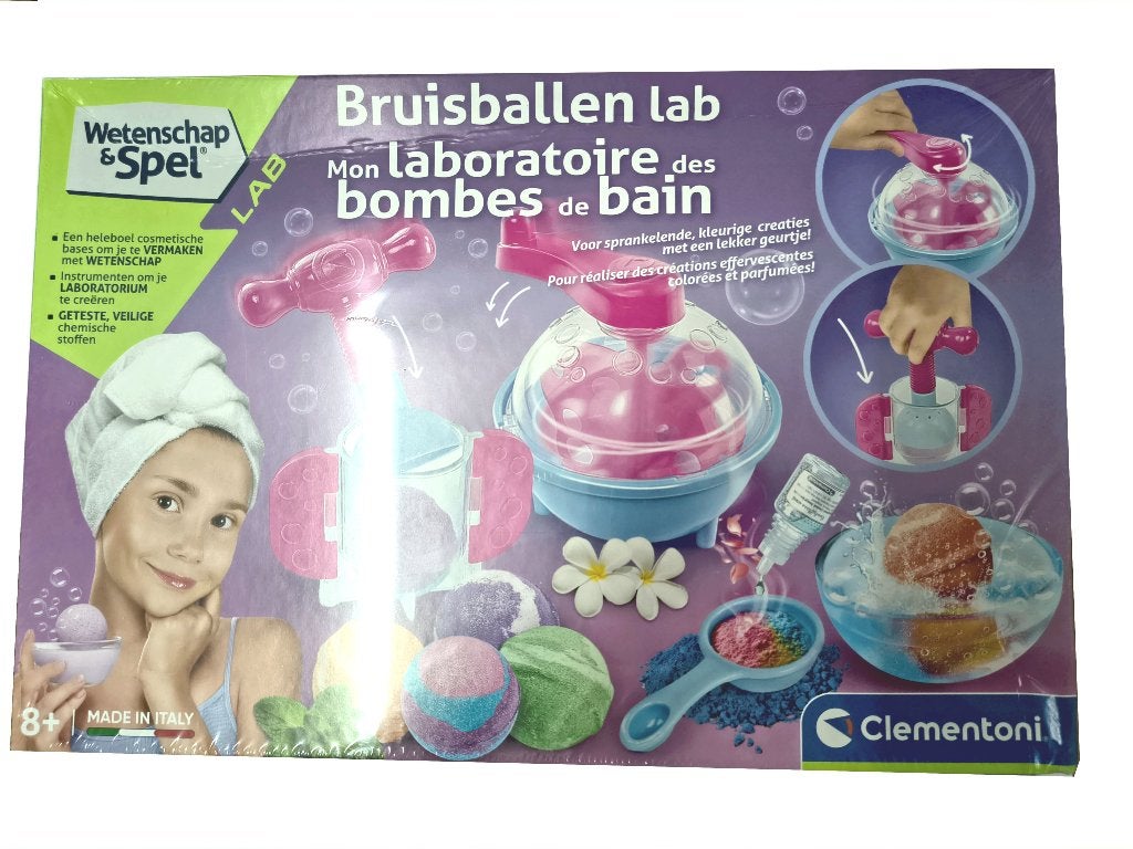 Clementoni Bruisballen Lab, Nieuw, Ophalen of Verzenden, Zona Industriale Fontenoce s.n.c.  ⠀ ⠀62019 ⠀Recanati  ⠀ ⠀Italië, Een of twee spelers
