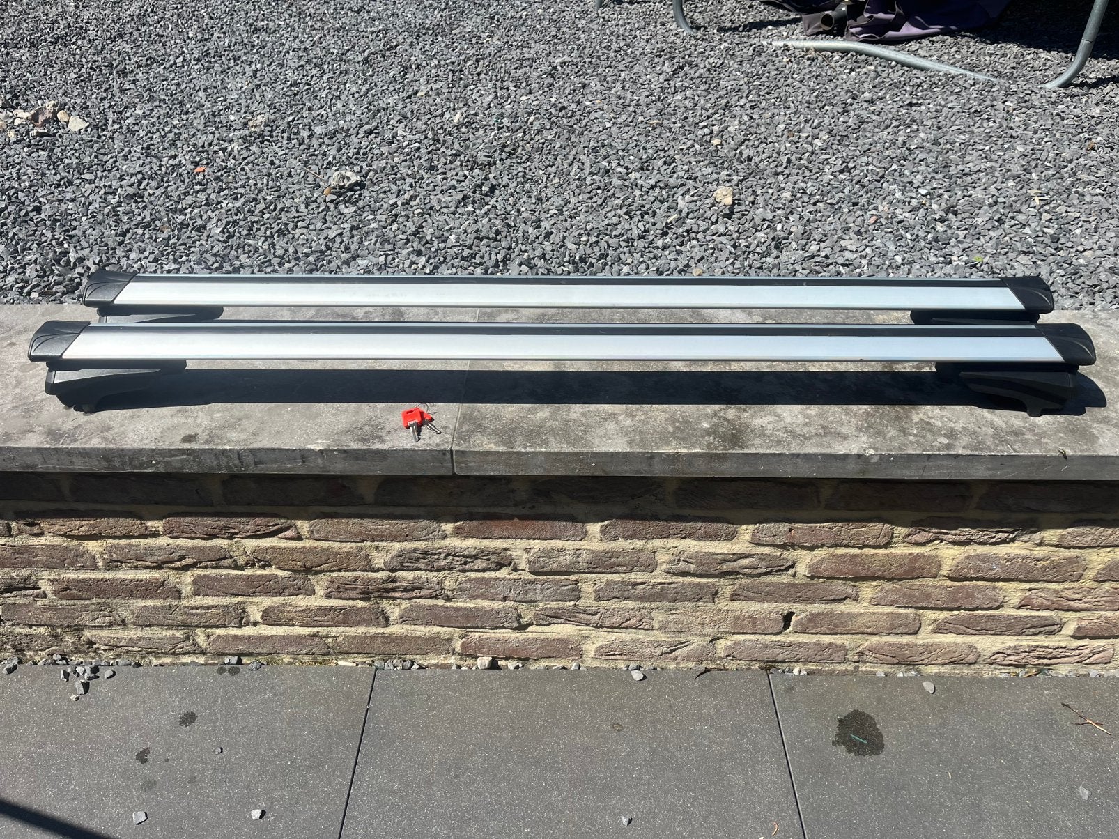 G3 CLOP Airflow aluminium dakdragers, maat L (127 cm), Auto diversen, Dakdragers, Ophalen, Zo goed als nieuw