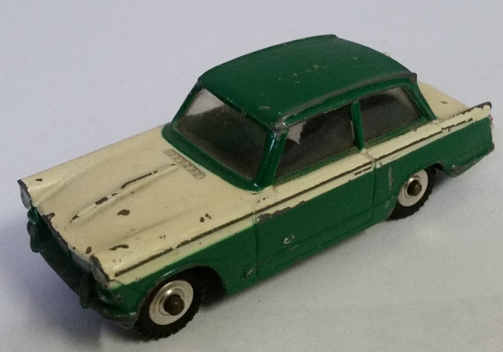 D001 - Dinky Toys - Triumph Herald No 189, Ophalen of Verzenden, Zo goed als nieuw, Auto, Dinky Toys