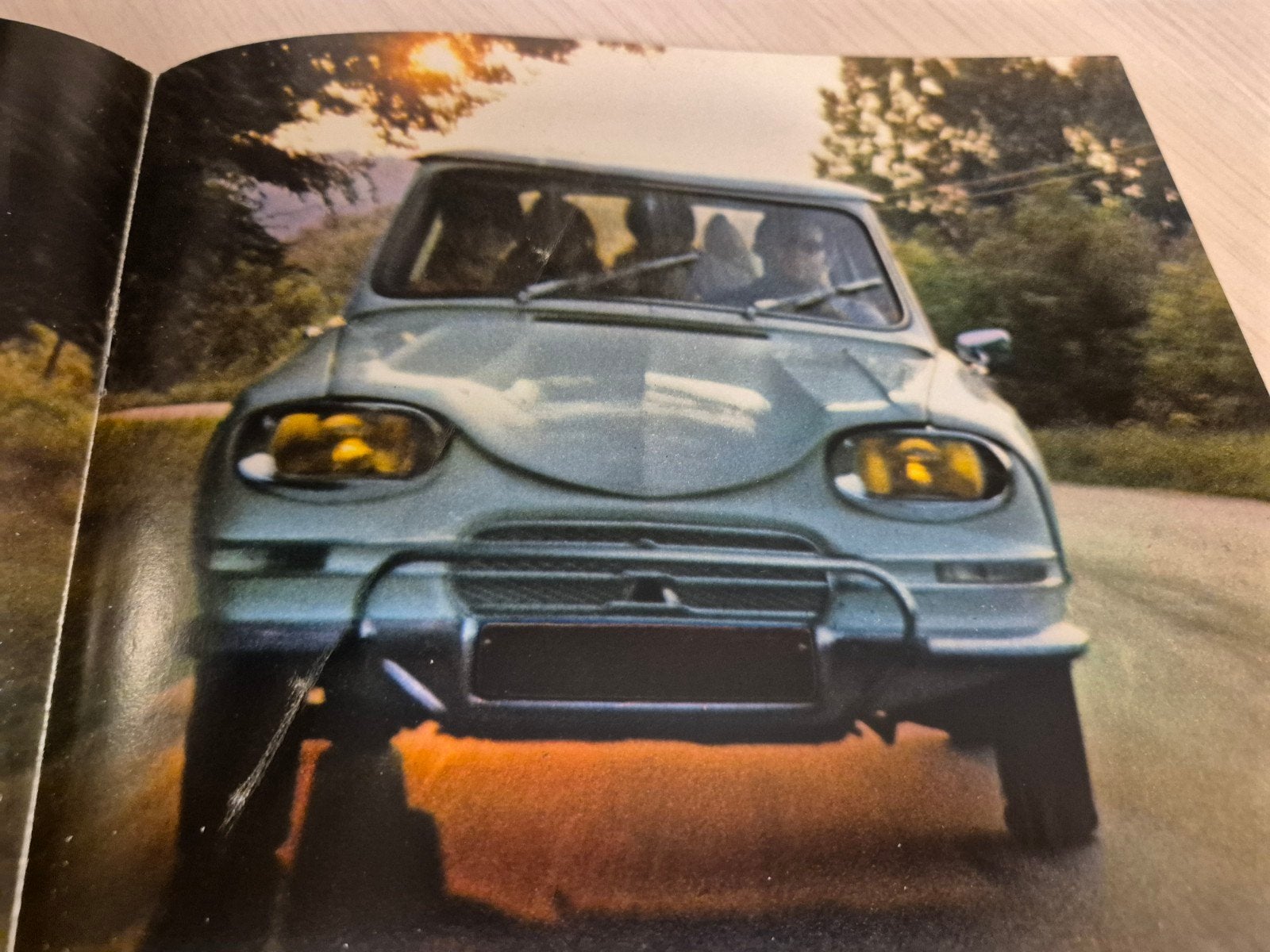 Jaren 60 Nederlands Citroën Ami 6 Break stationcar folder, Boeken, Ophalen of Verzenden, Citroën