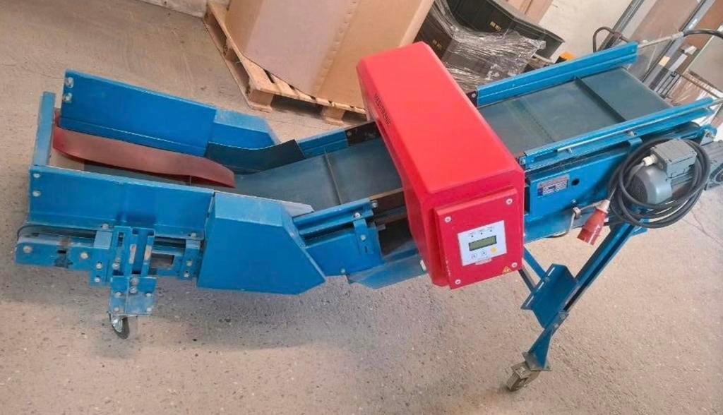 Transportband Metaaldetector Hellende band Mesutronic, Ophalen