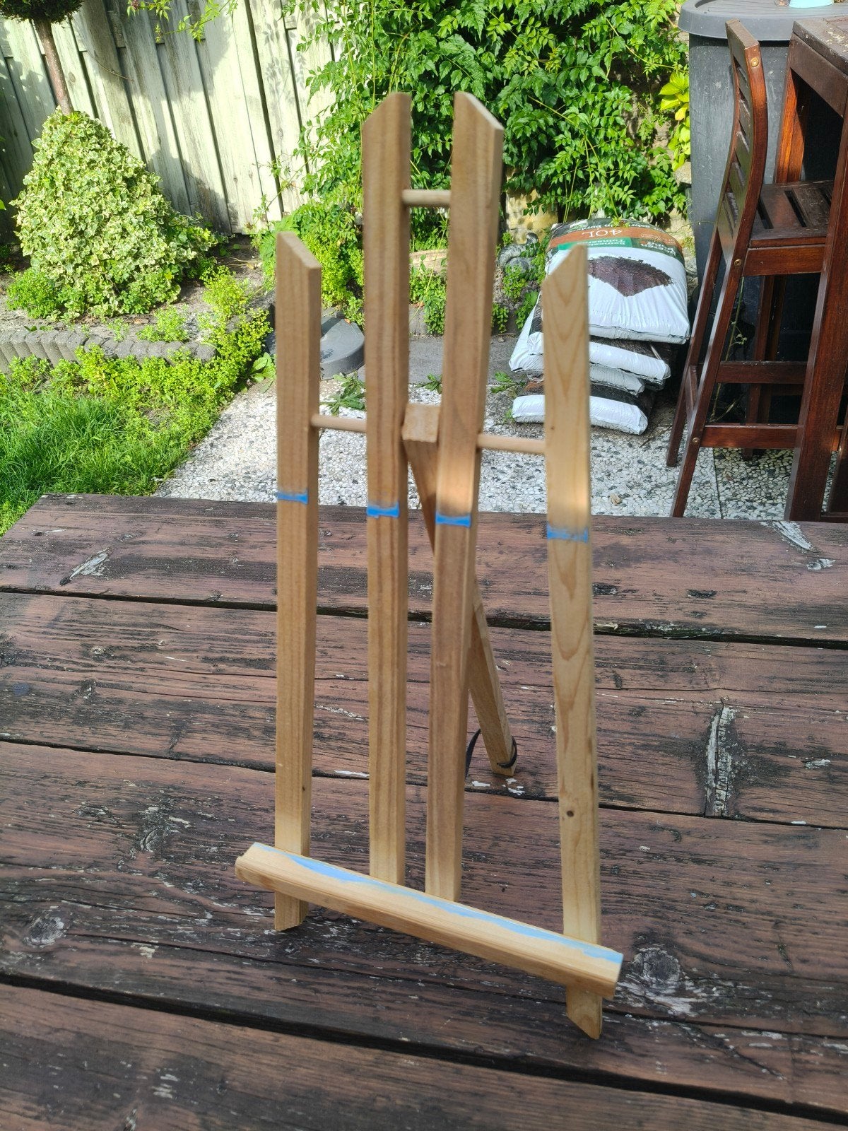 Houten schildersezel, Hobby en Vrije tijd, Schilderen, Ophalen, Gebruikt, Ezel