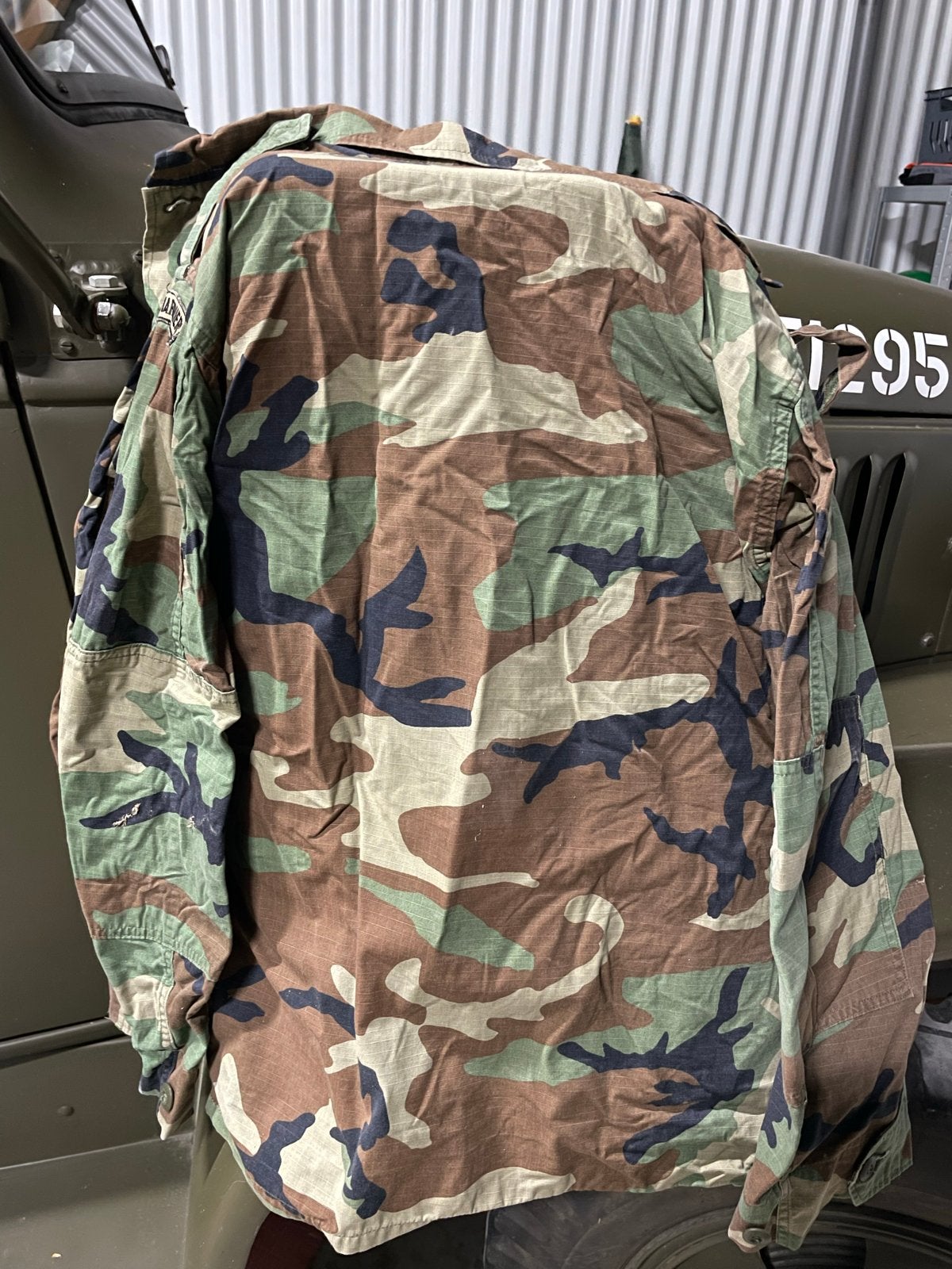Korps Mariniers Camouflage Jas - Medium Regular, Verzamelen, Ophalen of Verzenden, Marine, Amerika, Kleding of Schoenen