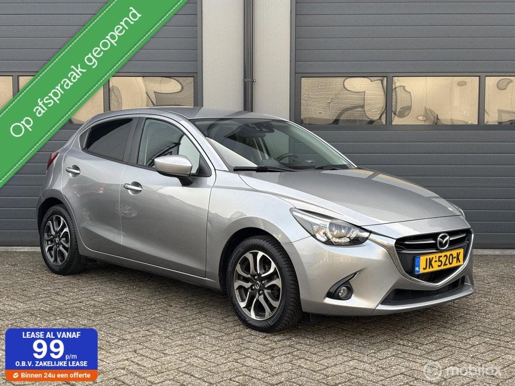 Mazda 2 1.5 Skyactiv-D GT-M Uitvoering _ 235.Dkm NL Auto, Auto's, Mazda, Voorwielaandrijving, Euro 6, 4 cilinders, 96 €/maand