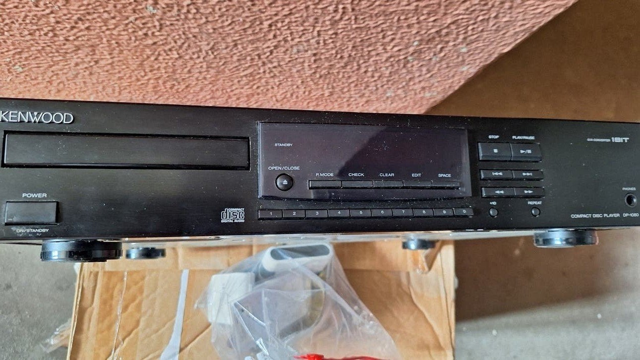 Kenwood DP-1080 Compact Disc Speler - Zwart, Ophalen of Verzenden