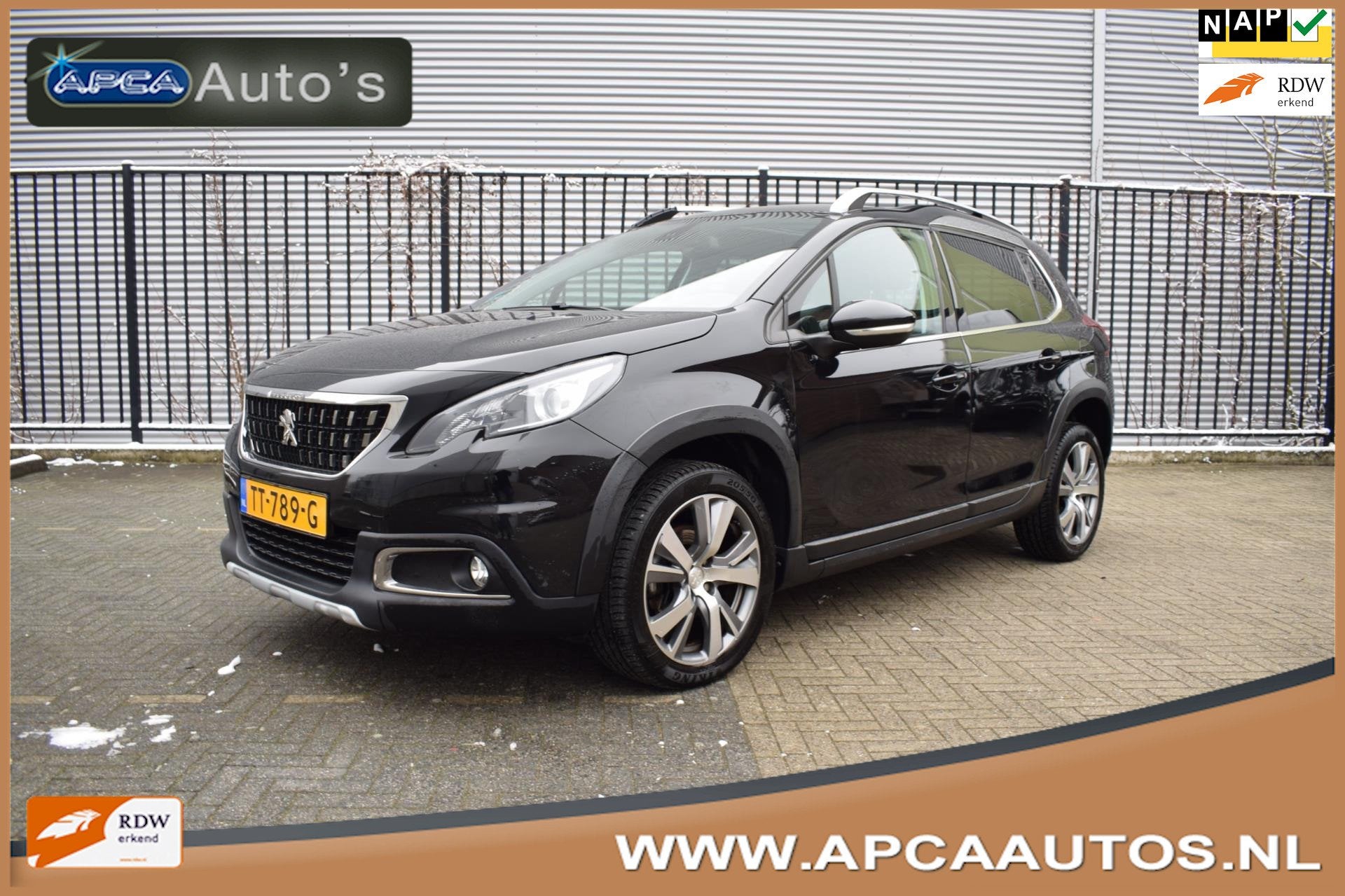 Peugeot 2008 1.2 PureTech 12 mnd GARANTIE DBriem is VV Deale, Auto's, Voorwielaandrijving, Euro 6, 1199 cc, Origineel Nederlands
