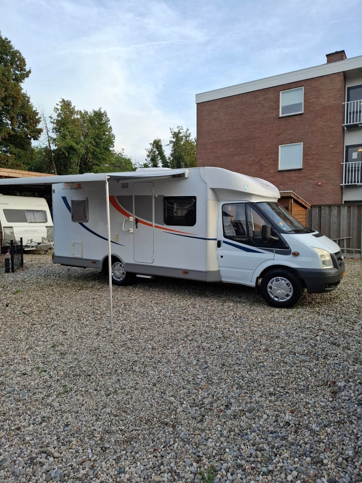 Ford Transit T63 Travelsleeper  met bikelift en airco., Particulier, Half-integraal, Ford