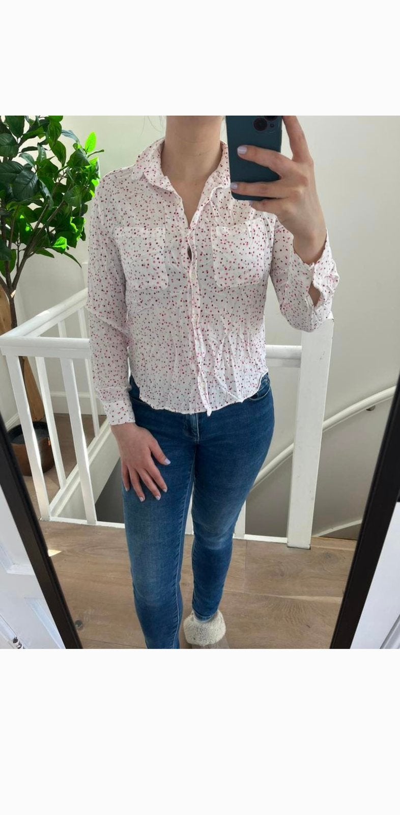 Witte blouse Colin's maat S / 36, Colin's, Wit, Ophalen of Verzenden, Zo goed als nieuw