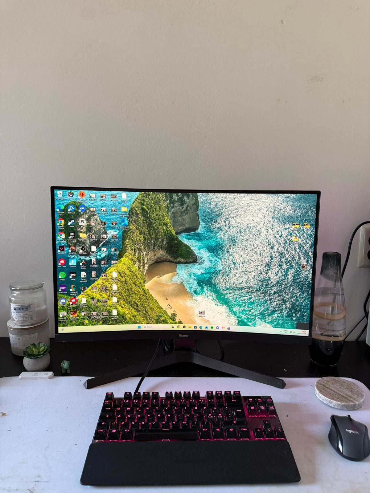 iiyama G-Master GB2766HSU-B1 Gaming Monitor 165Hz Full HD, Gaming, In hoogte verstelbaar, VA, Full HD