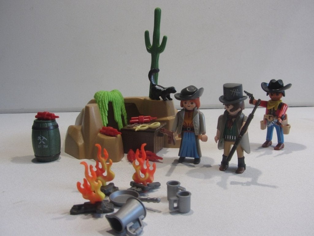 Playmobil Vrouw in schommelstoel – 3234, Ophalen, Gebruikt, Losse onderdelen