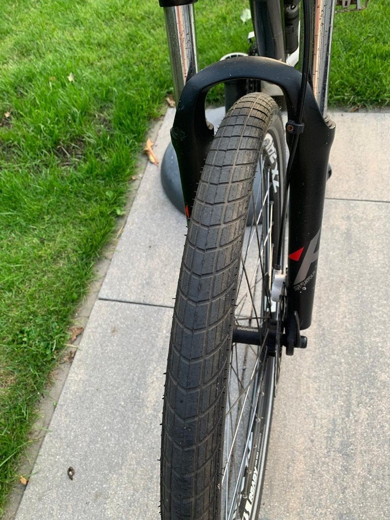 Cube Attention Mountainbike - Zwart/Wit, 27 versnellingen, Overige merken, Gebruikt, Hardtail, Heren