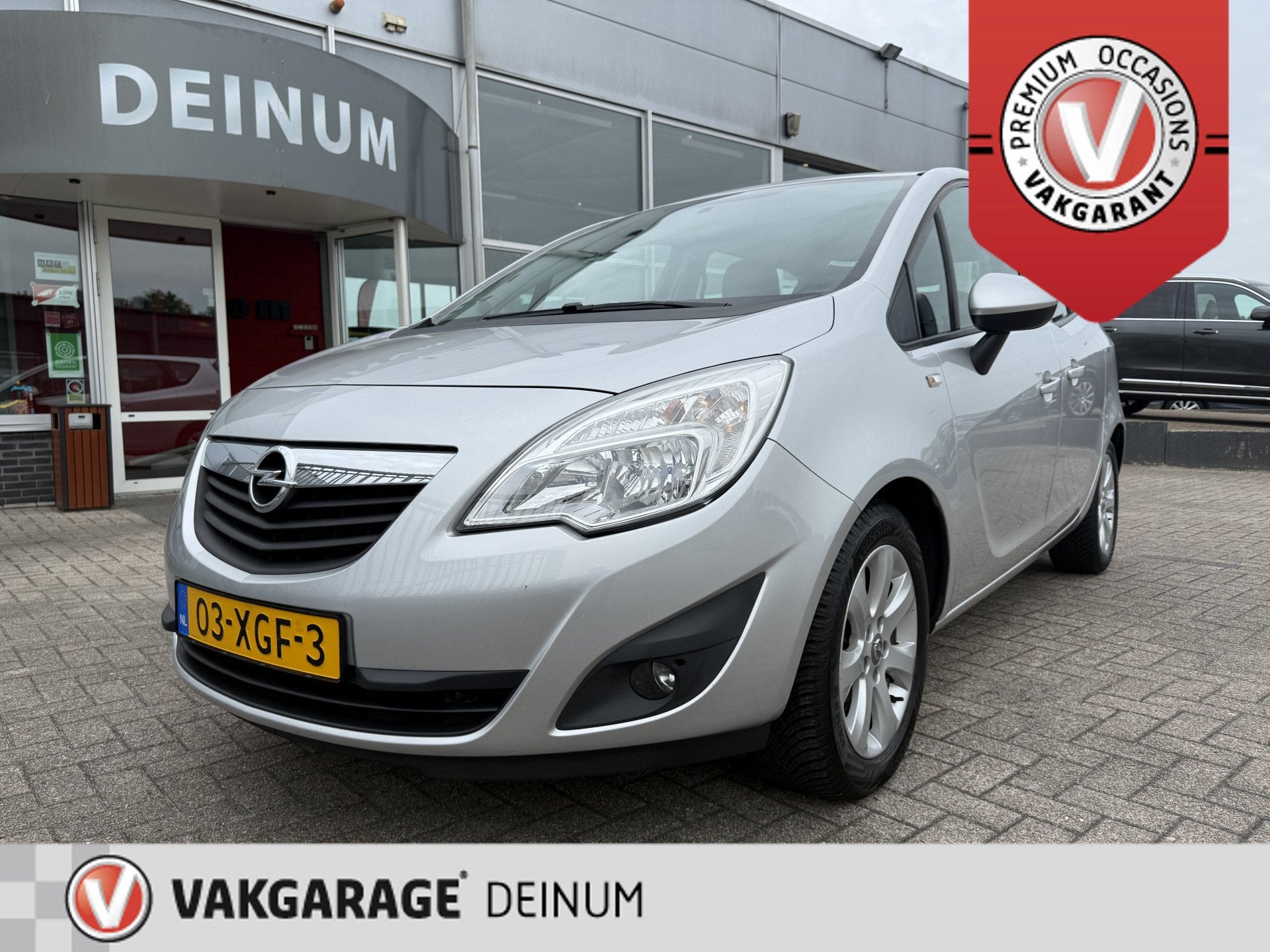 Opel Meriva 1.4 Turbo 120 PK Edition Airco, Cruise Contr, Bl, Stof, Gebruikt, 4 cilinders, Met garantie (alle)