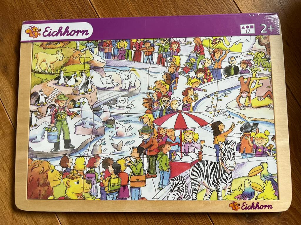 Eichhorn houten observatiepuzzel - NIEUW, Ophalen of Verzenden, Nieuw