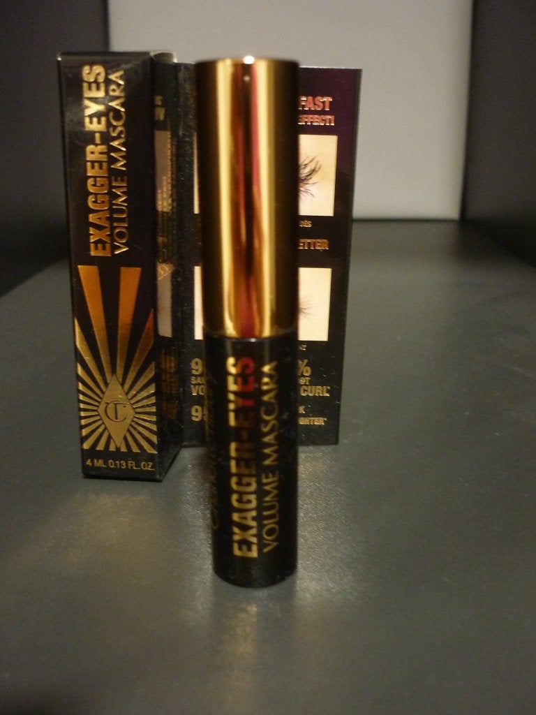 Nieuw Charlotte Tilbury Exaggereyes mascara, zwart, travel, Ogen, Zwart, Nieuw, Ophalen of Verzenden
