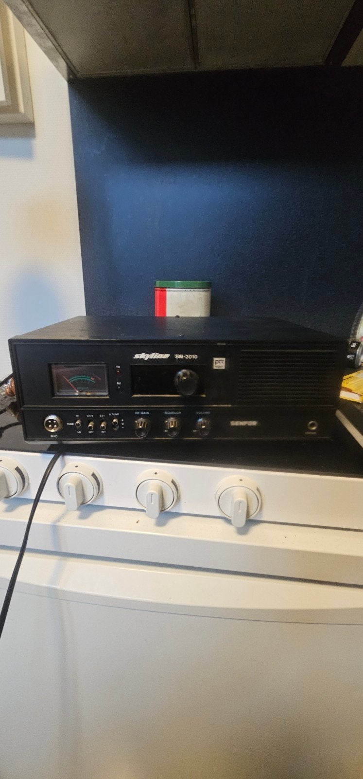 Skyline SM-2010 CB-radio met JD Model 420 SWR meter, Ophalen, Gebruikt