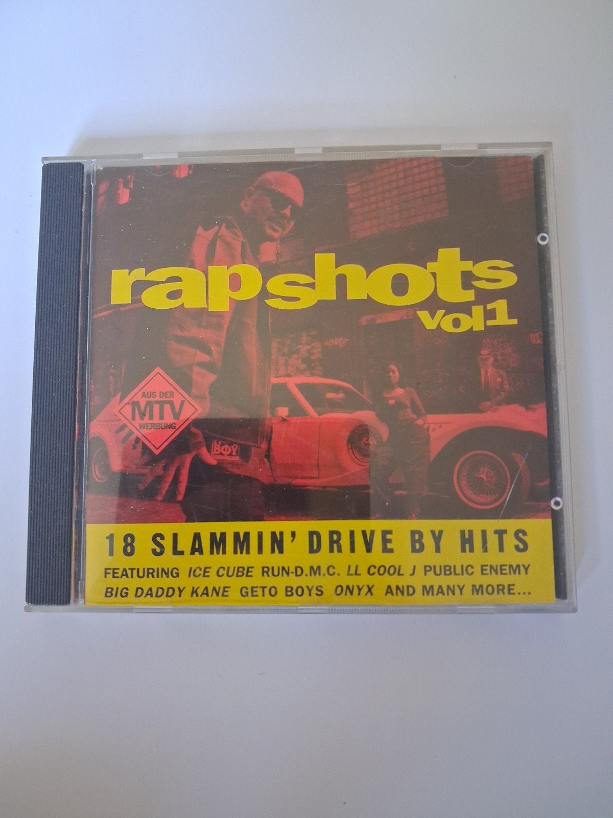 Raps Shots Vol. 1 CD - 18 Slammin' Drive By Hits, Ophalen of Verzenden, 1985 tot 2000, Gebruikt