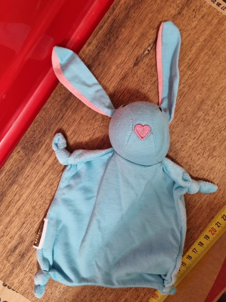Jumbo knuffel konijn doekje nr 25, Ophalen of Verzenden, Nieuw, Konijn