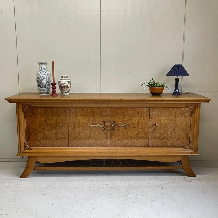 Waanzinnig mooi vintage Art Deco dressoir jaren 30 wandkast