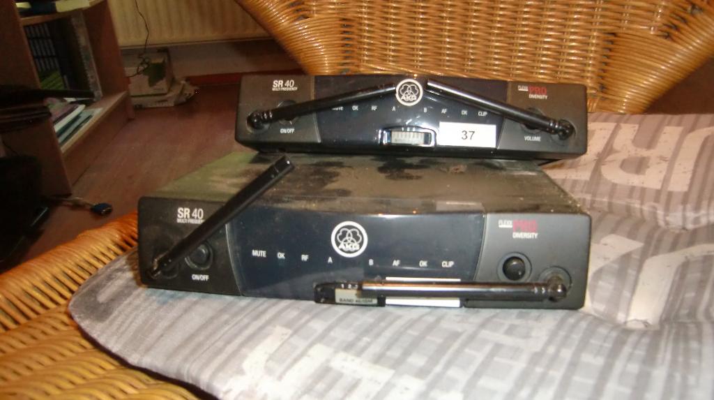 akg ontvangers, Muziek en Instrumenten, Microfoons, Ophalen, Gebruikt, Overige typen