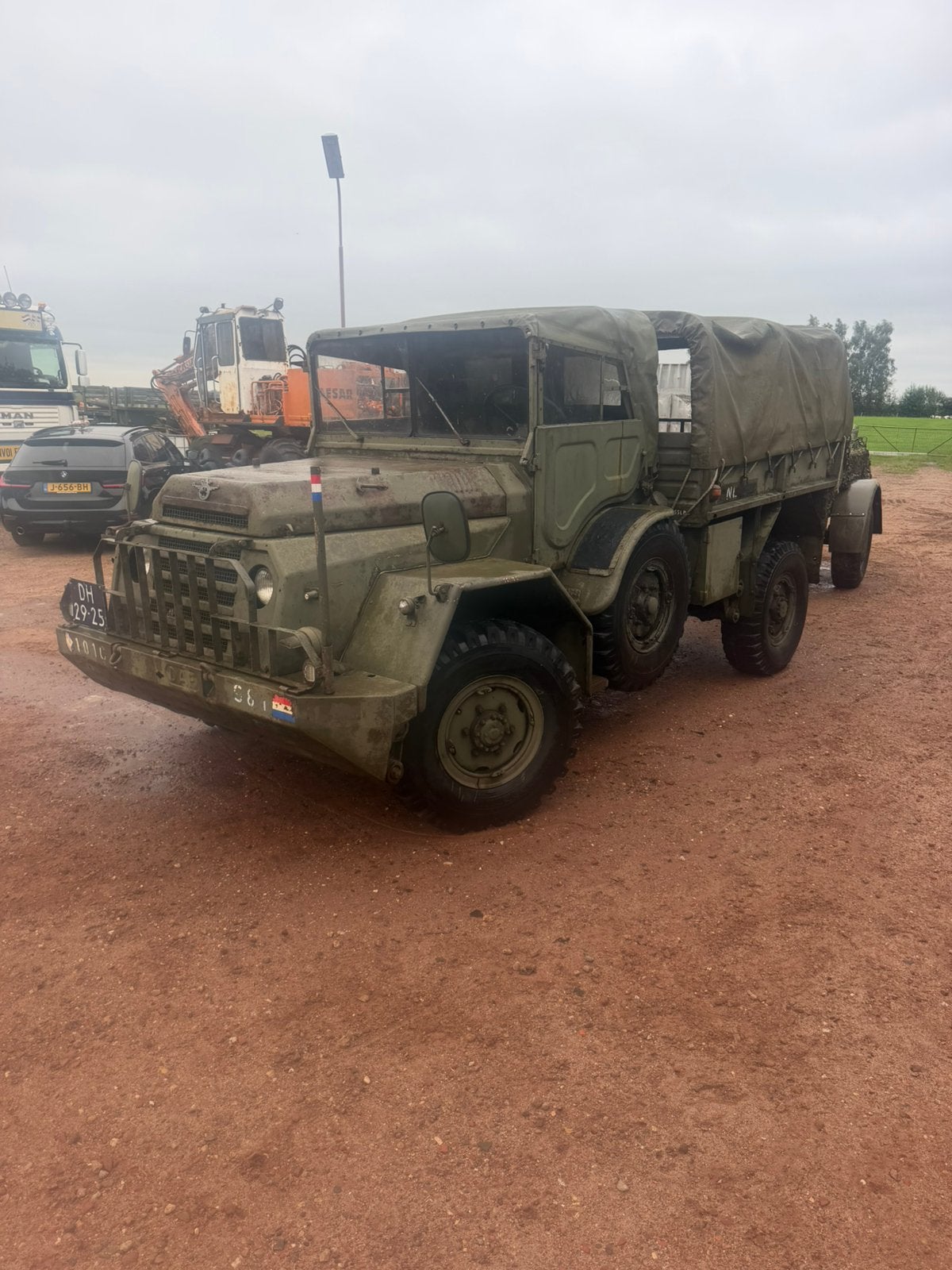 DAF YA 126 1959 Groen, 3300 kg, 2000 kg, Bedrijf, Vierwielaandrijving