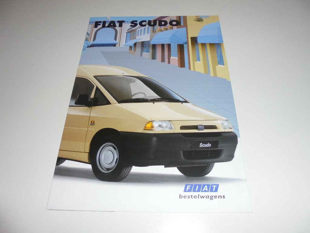 brochure Fiat Scudo  1996, Ophalen of Verzenden, Nieuw, Overige merken
