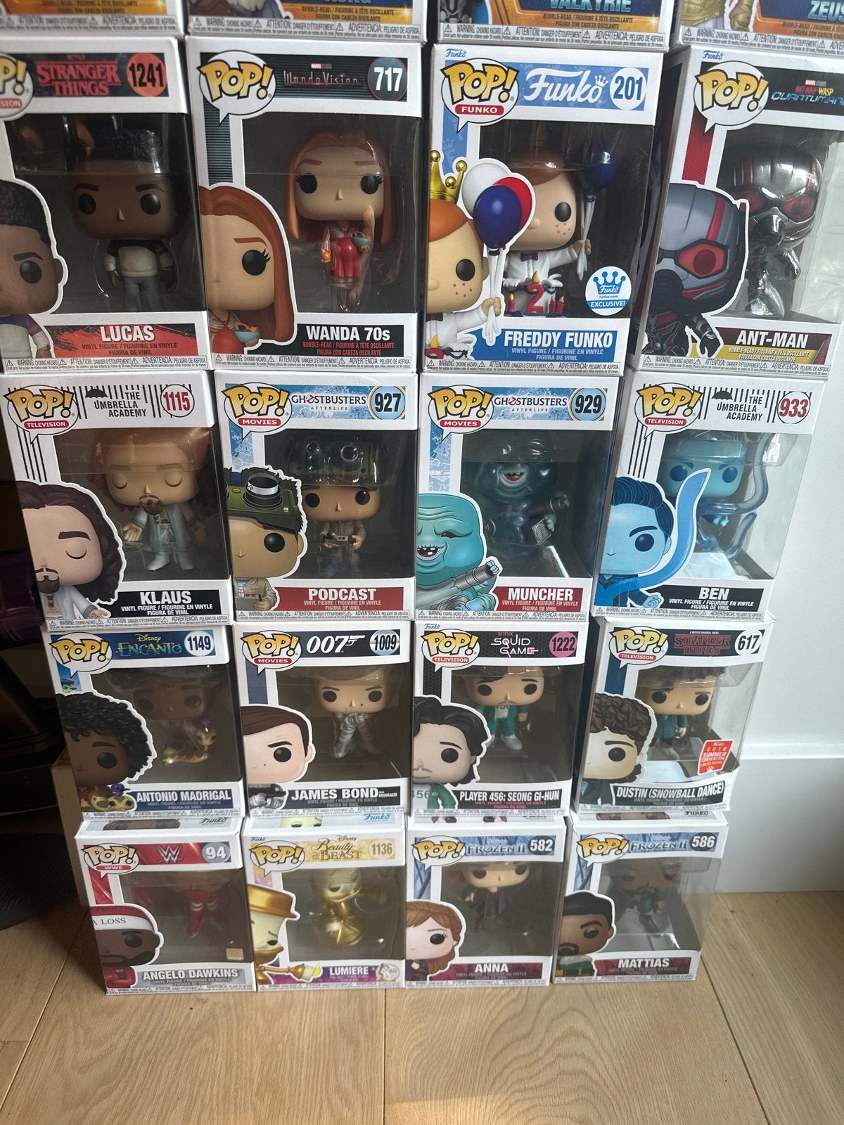 funko pop collectie - 16 pops, Verzamelen, Ophalen, Zo goed als nieuw