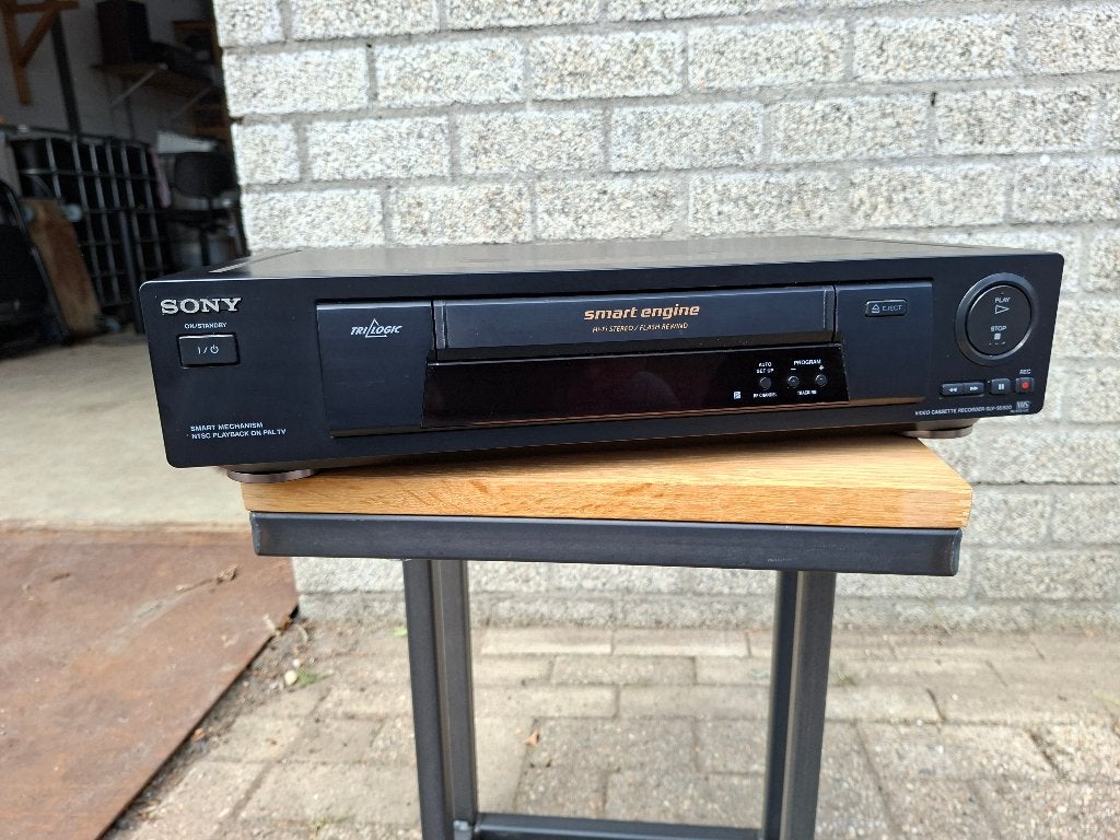 zgan videorecorder sony slv-se600 top apparaat, Ophalen of Verzenden, Zo goed als nieuw, VHS-speler of -recorder