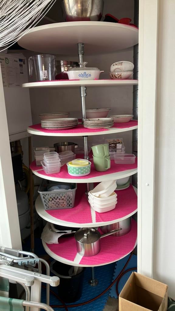 Keuken of werkplaats draai carousel, Huis en Inrichting, Ophalen, 200 cm of meer, 50 tot 100 cm, Zo goed als nieuw