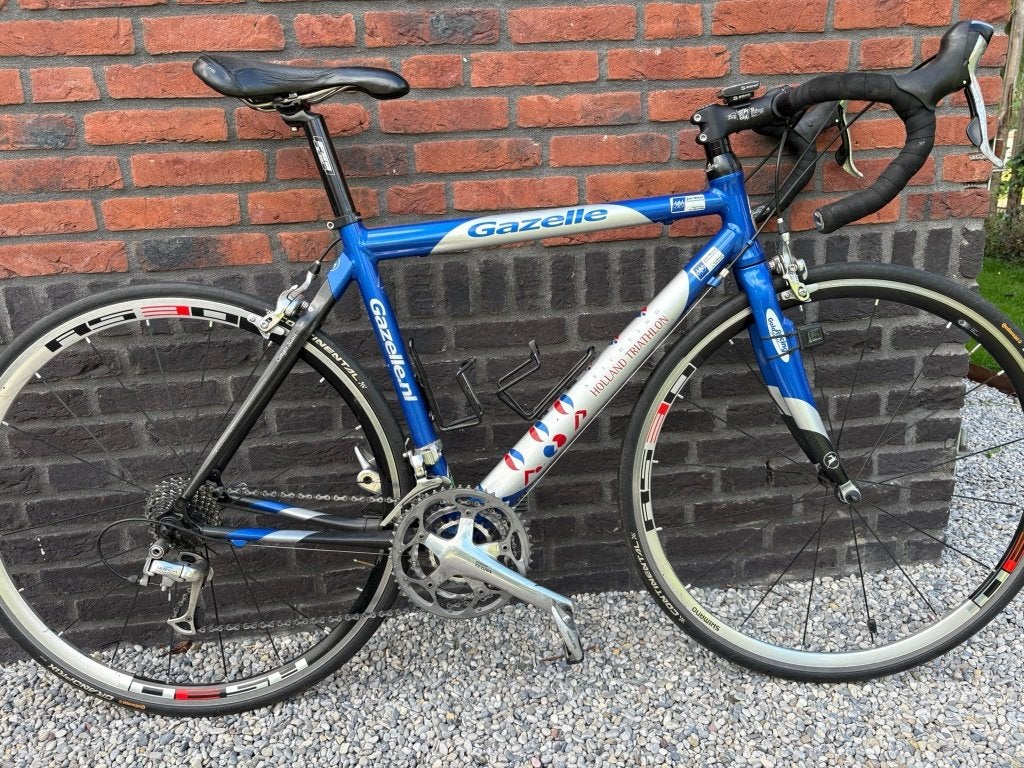 Gazelle racefiets Carbon voor/achtervork, 3x10 Ultegra groep, Ophalen, Gebruikt, 26 inch, Aluminium