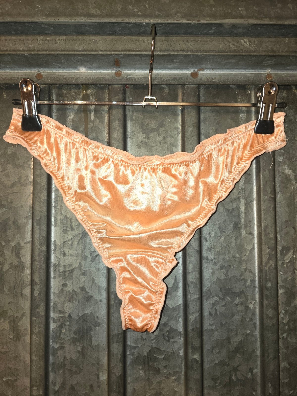 Satijnen Slip - Perzik Kleur, Kleding | Dames, Ondergoed en Lingerie, Onbekend, Verzenden, Overige kleuren, Slip