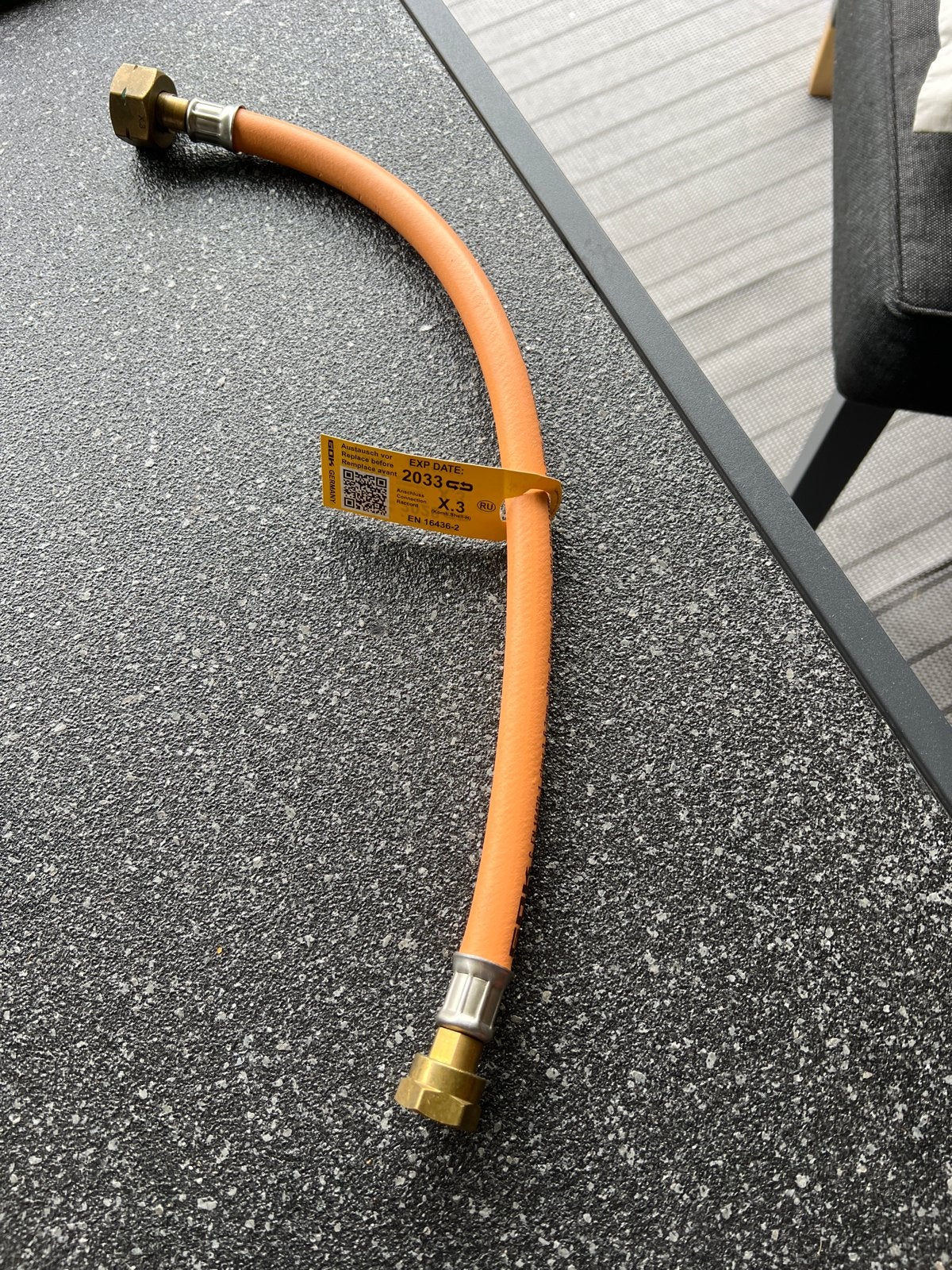 Gasslang voor caravan met Shell-H aansluiting, nieuw, Ophalen, Nieuw