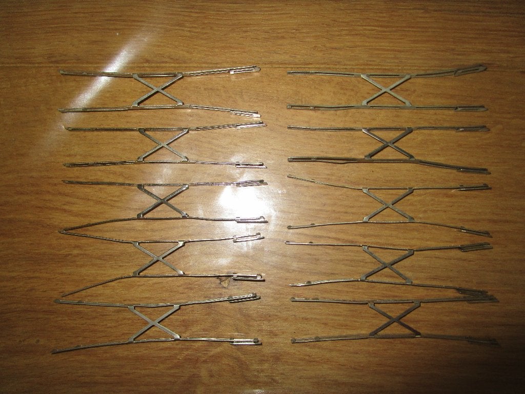 Marklin 7277 bovenleiding tien kruisstukken., Hobby en Vrije tijd, Wisselstroom, Gebruikt, Overige typen, Ophalen of Verzenden
