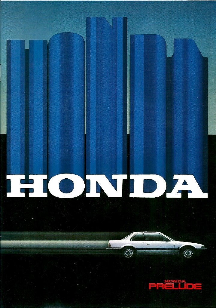 Brochure Honda Prelude 1984, Ophalen of Verzenden, Gelezen, Honda