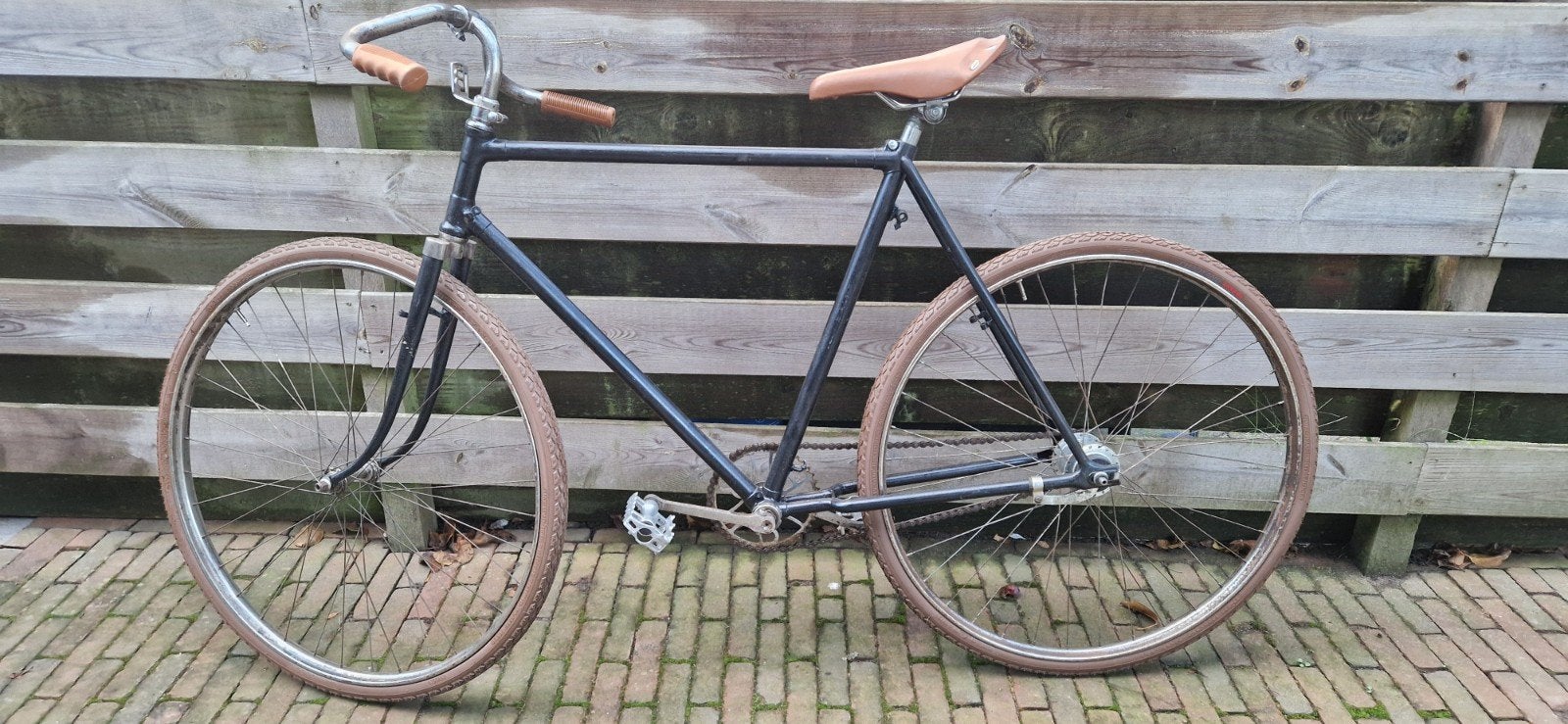 Vintage Bianchi Zaffiro racefiets uit 1954, Ophalen, Terugtraprem, Bianchi, Jaren '50
