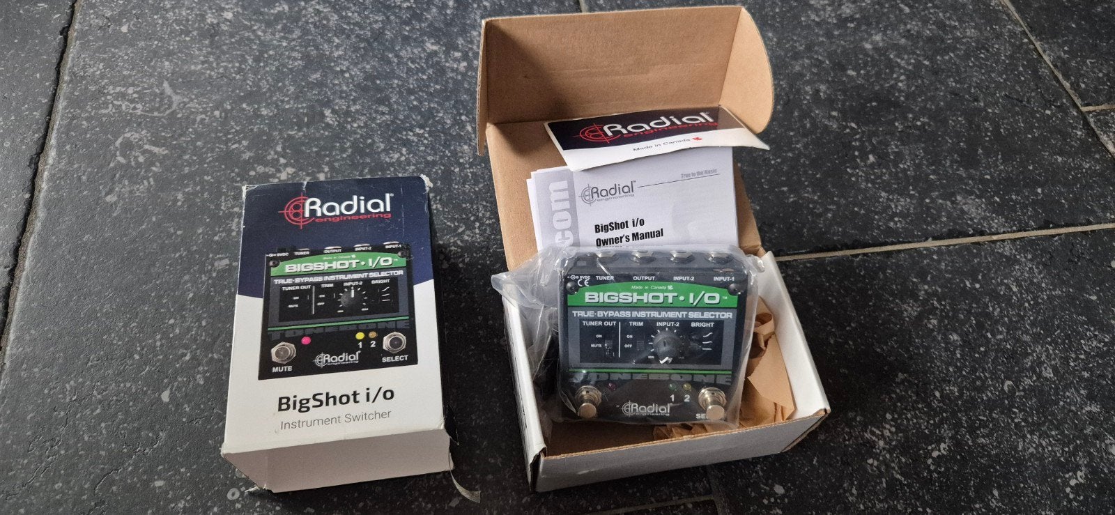 Radial BigShot switch "NIEUW", Muziek en Instrumenten, Ophalen, Nieuw