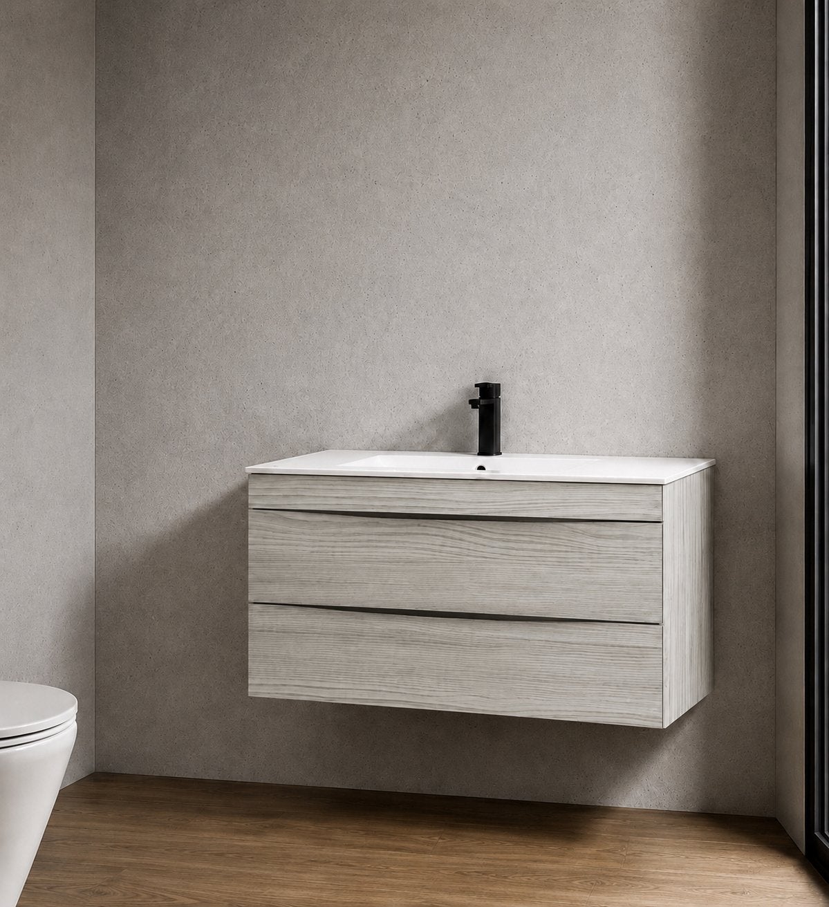 Badkamermeubel 80 cm - nieuw - evt met kolomkast, Huis en Inrichting, Badkamer | Badkamermeubels, Ophalen, 50 tot 100 cm, Zo goed als nieuw