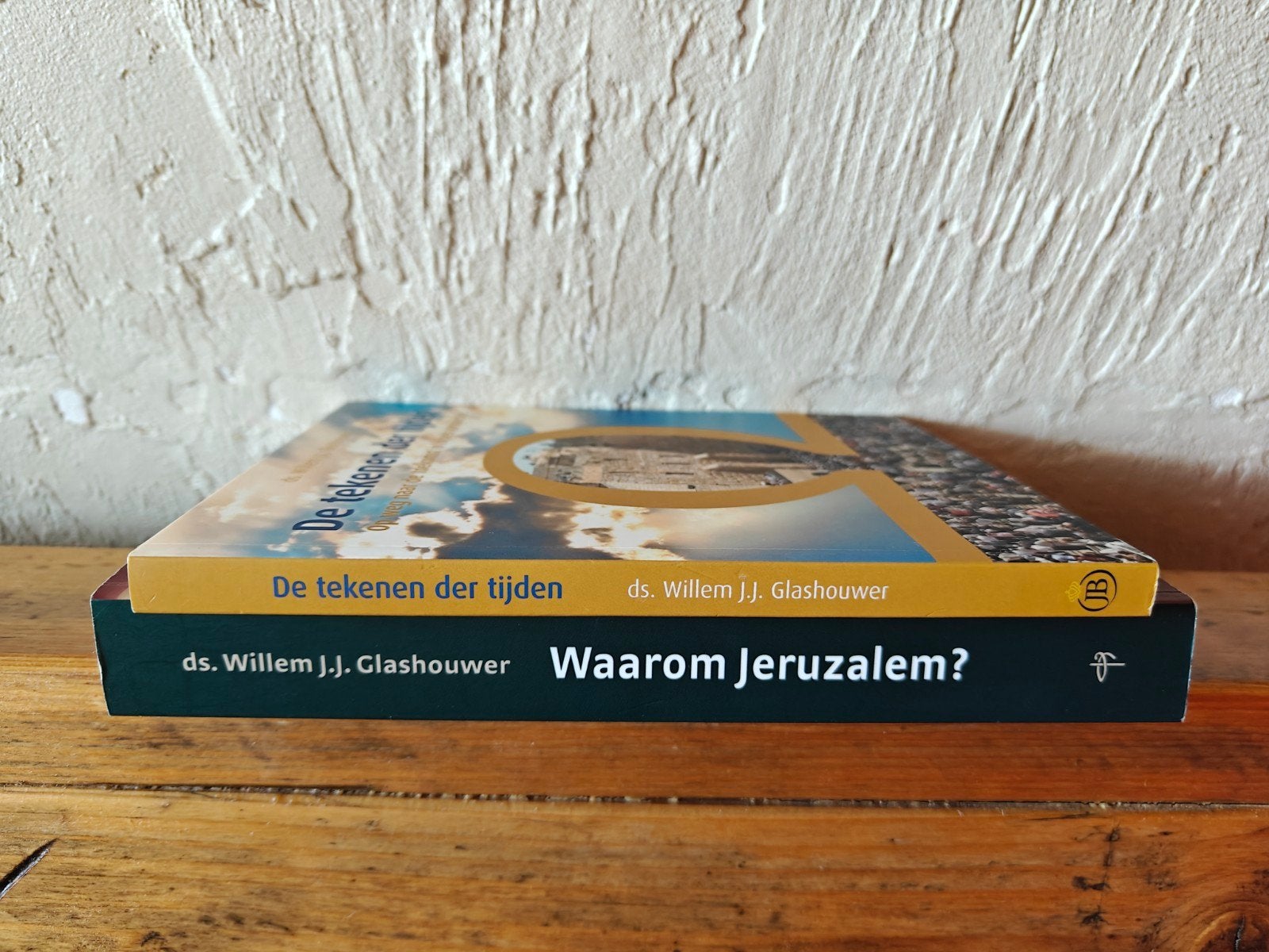 2 Boeken van Willem J.J Glashouwer., Boeken, Ophalen of Verzenden, Zo goed als nieuw