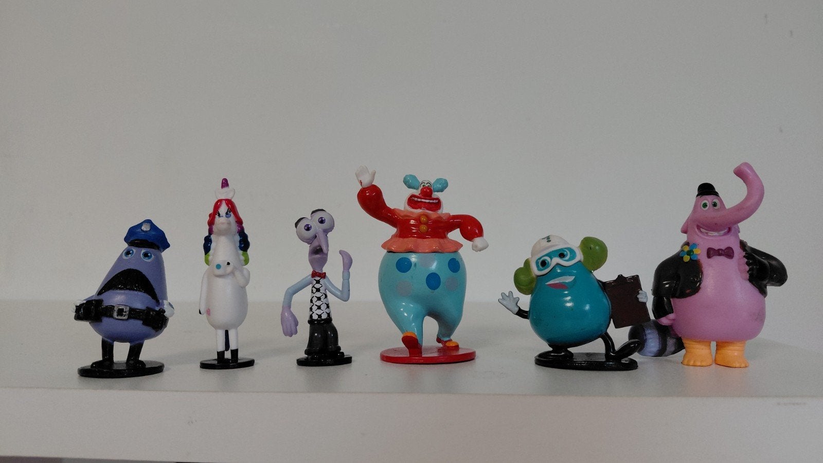 Disney inside out poppetjes, Verzamelen, Ophalen of Verzenden, Zo goed als nieuw